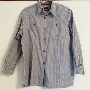 Lizsport Vintage Railroad Stripe Workshirt